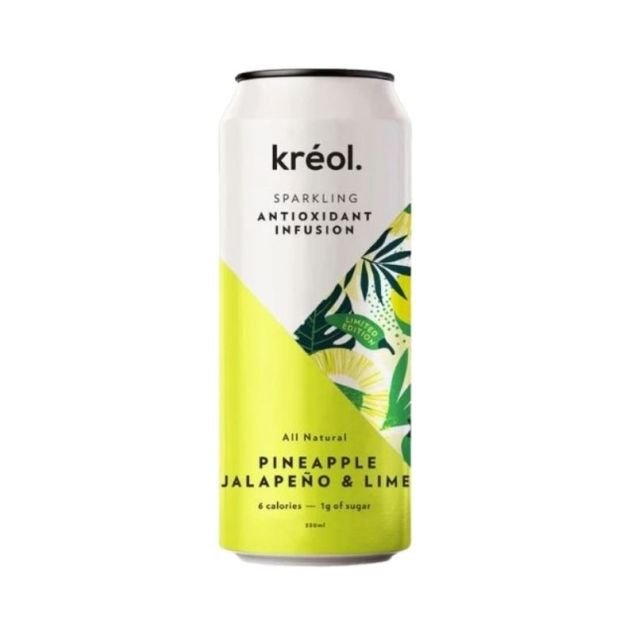 Kreol, kombucha, pineapple, jalapeno & lime