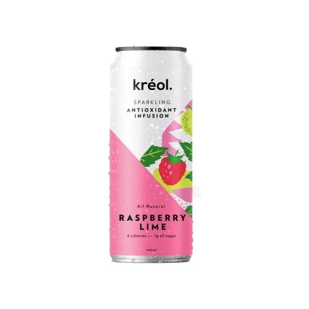 Kreol, kombucha, raspberry & lime