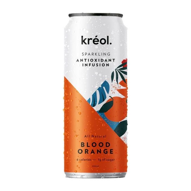 Kreol. Kombucha, blood orange
