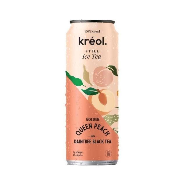 Kreol, iced tea, golden peach & Daintree black tea