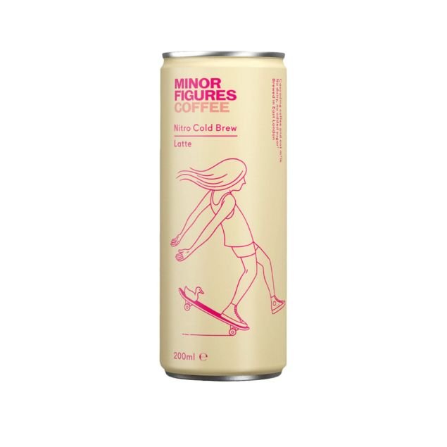 Minor Figures, nitro cold brew latte coffee