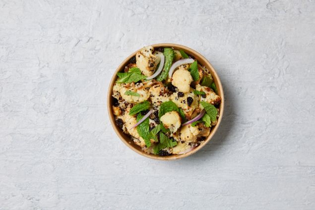 Cauliflower Quinoa Individual Salad Bowl