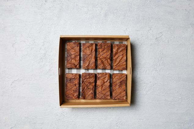 Chocolate Brownies 8 piece platter