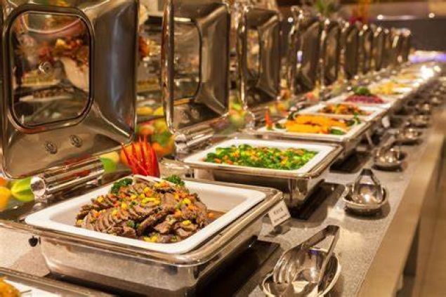 Two Course Buffet menu (mains, sides and desserts)