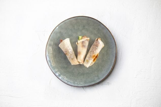Duck pancake 20 piece platter