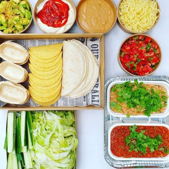Make your own taco