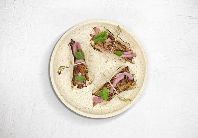 pulled beef mini taco