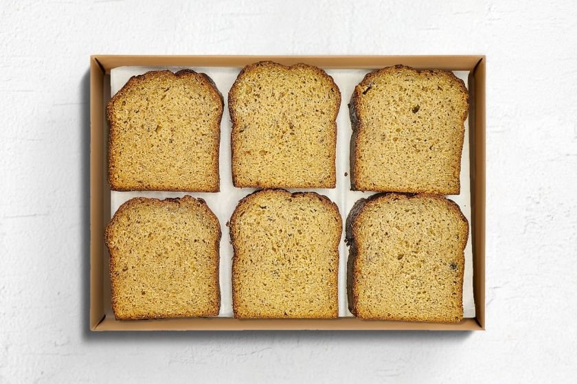 Gluten Free Banana Bread 6 piece platter