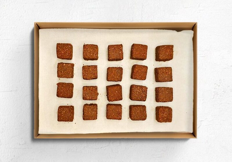 Vegan Chocolate Coconut Cube 12 piece platter