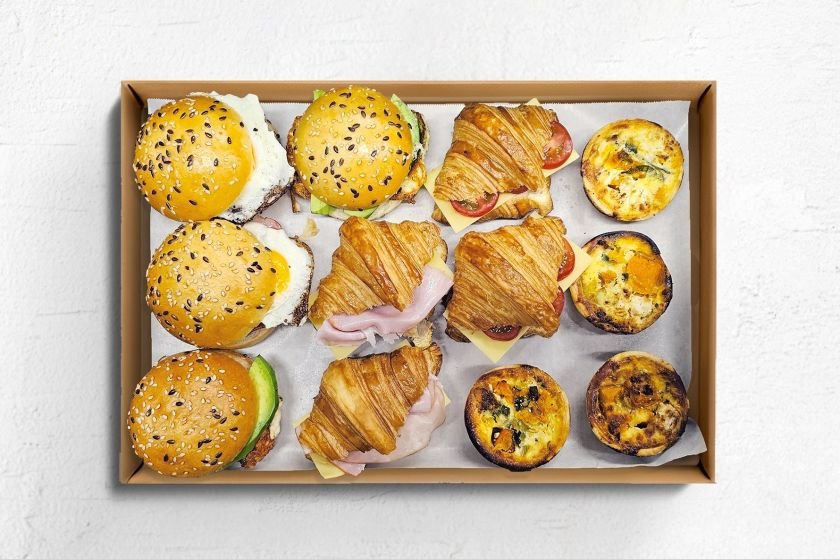 Savoury am/pm platter (25 pieces)